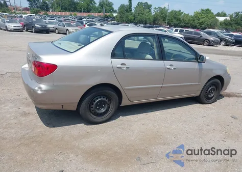 2003 Toyota Corolla Le z USA, uszkodzony, nr VIN 1NXBR38E83Z084285
